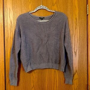 Scoop neck sweater